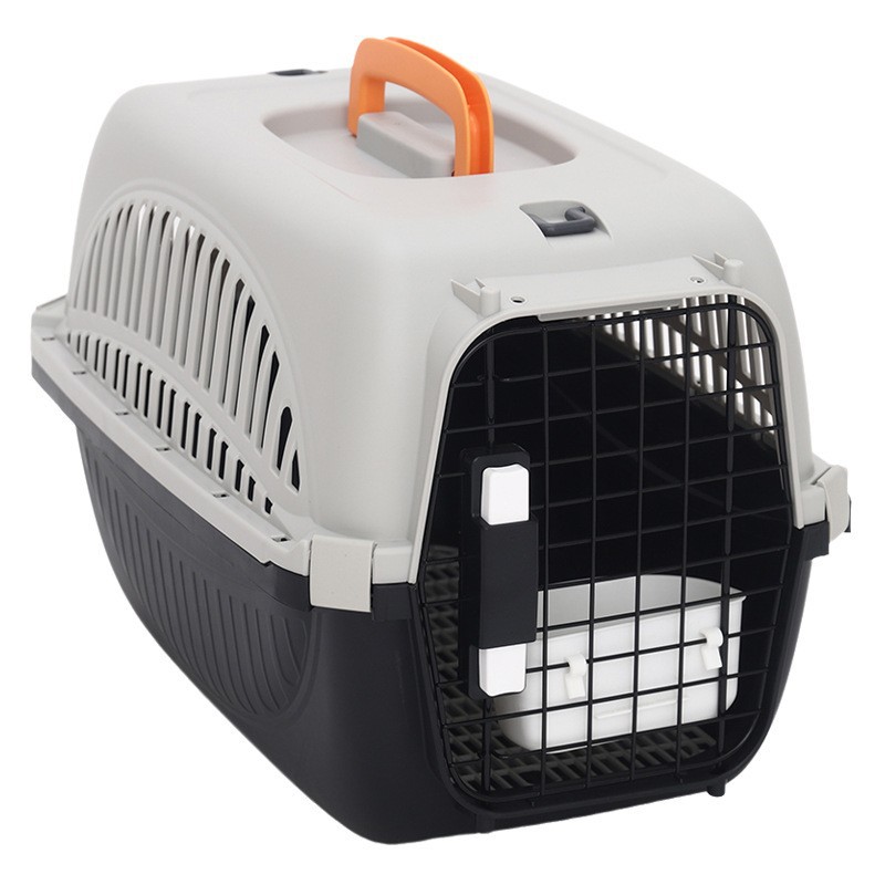 Cat Dog Airline Carrier - Portable Travel Crate Kennel with Ventilation - Image 5