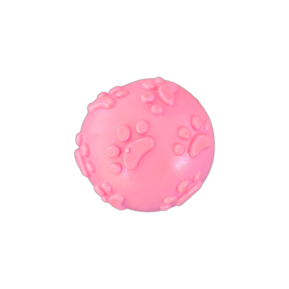 Interactive Squeaky Ball Dog Toy - Bouncy Sound Self-Play Chew