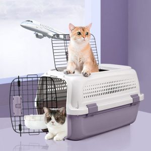 Cat Dog Airline Carrier Portable Travel Crate