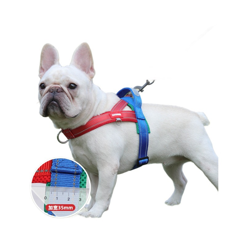 Reflective Horse Saddle Harness Vest - No-Pull Dog Chest Strap Leash - Image 5