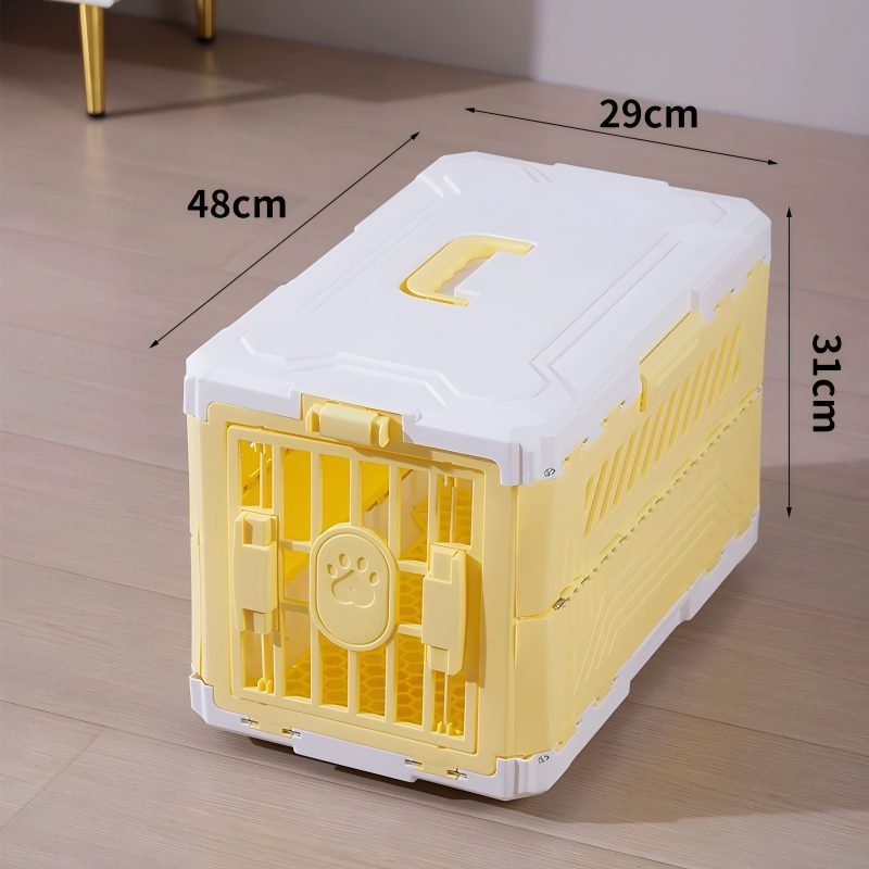 Pet Airline Crate Cat Dog Travel Carrier Box
