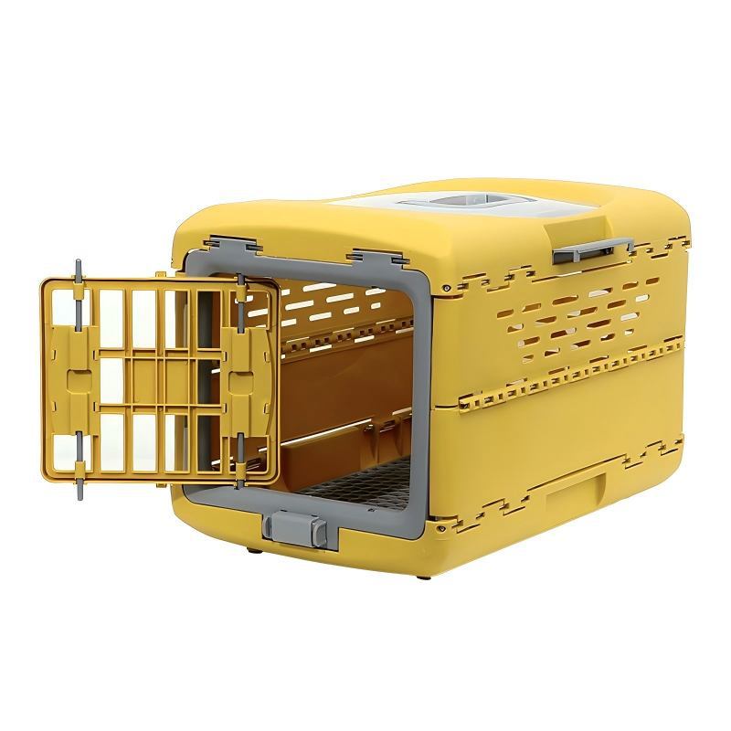 Pet Airline Crate Cat Dog Travel Carrier Box