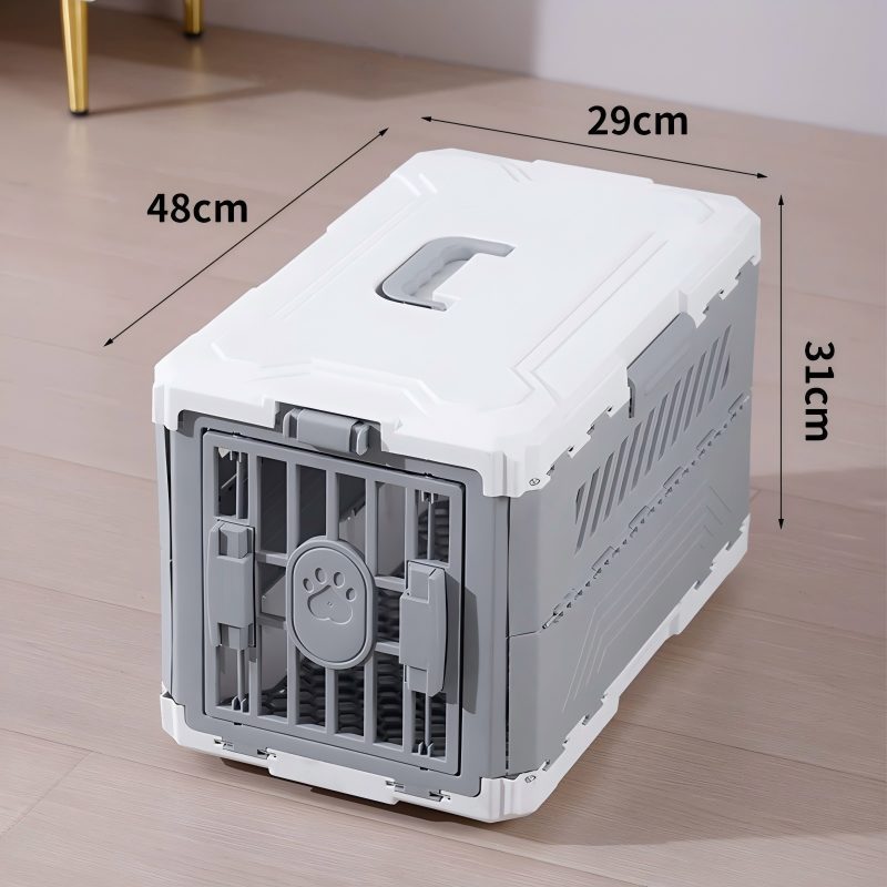 Pet Airline Crate Cat Dog Travel Carrier Box