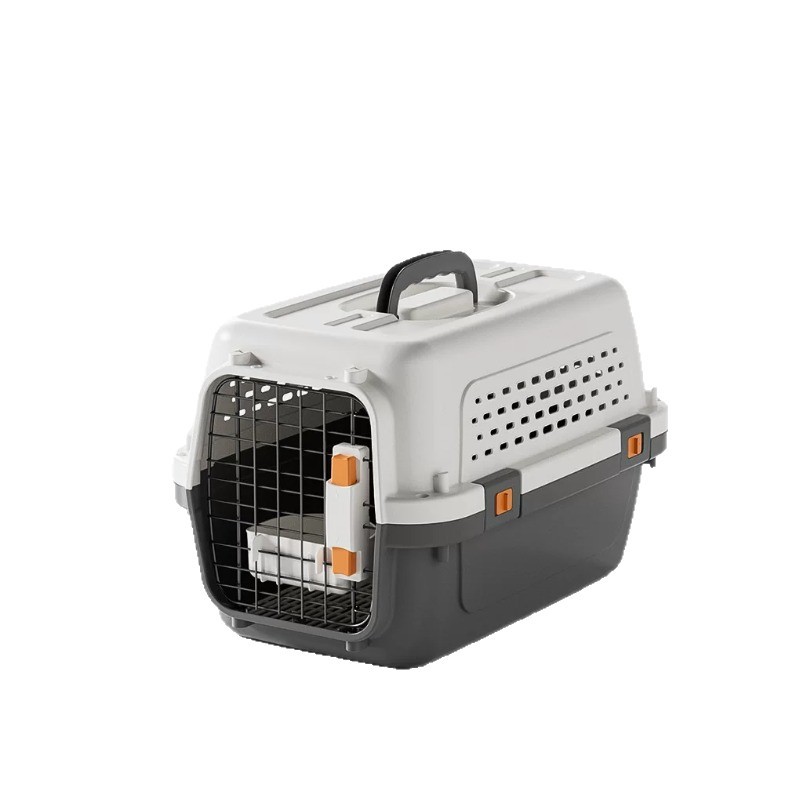 Pet Airline Crate - Cat Dog Travel Carrier Box with Lock Ventilation - Image 5