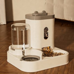 3-in-1 Fish-Shaped Pet Water Feeder – Auto Refill Cat Dog Bowl