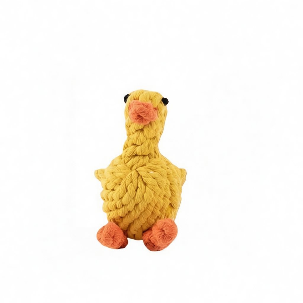 Dog Chew Rope Knot Toy Set – Cotton & Polyester Interactive