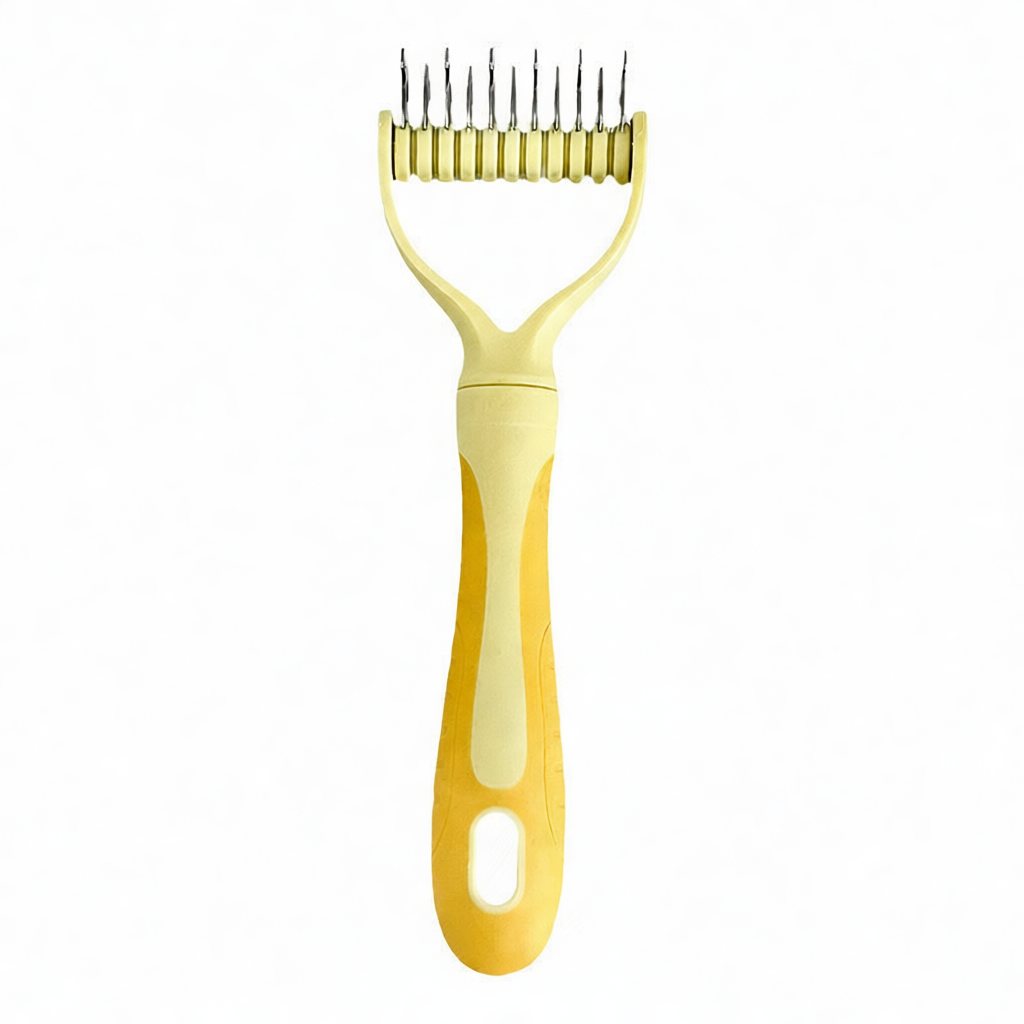 Stainless Steel Pet Comb – Detangling Grooming Brush for Dogs Cats