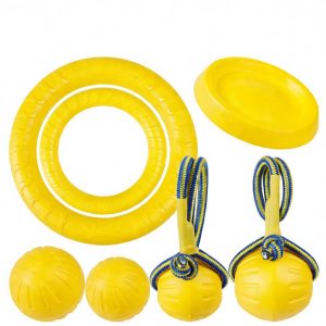 Large Dog Interactive Tug Ring Toy – Retriever Pull Ro