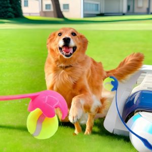 Dog Ball Launcher – Outdoor Interactive Fetch Toy Stic