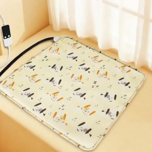 Pet Heating Pad – Thermostatic Electric Warming Mat fo