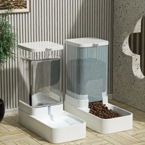 Pet Auto Water Dispenser Feeder – Cat Dog Drinking Fou